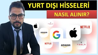 YURT DIŞI HİSSELERİ EN BASİT NASIL ALINIR İZLE borsa hisse halkaarz [upl. by Faruq354]