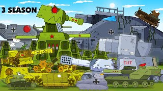 All episodes of Steel monsters – Season 3 – Cartoons about tanks [upl. by Naaitsirhc964]