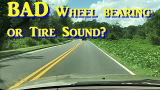 Bad Tire or Wheel Bearing Car has a Roaring Helicopter Sound FIXED [upl. by Ranjiv7]