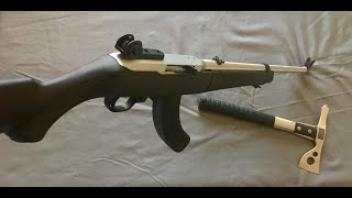 Ruger 1022 Takedown Tech Sights Install and Review  TSR200 [upl. by Samaj]