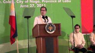 KepcoSalcon Cebu power plant inagauration [upl. by Ifar650]