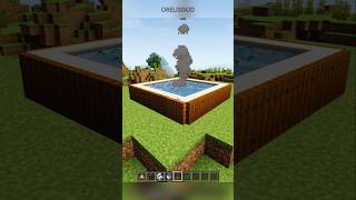 Minecraft Jacuzzi minecraft shorts [upl. by Mokas]