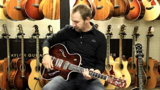 Taylor Guitars Electric SemiHollow Body T3 with Bigsby Demo [upl. by Ynar]