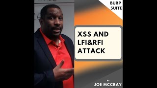 Burp Suite XSS and LFI amp RFI Attacks [upl. by Nissa]