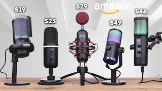 Best Microphones For Singing Streaming Under 50 On Amazon  Best Microphones Under 50 [upl. by Zhang229]