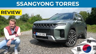 SsangYong Torres 2024 review  SsangYong is back in Europe  KGM Torres [upl. by Oramlub182]