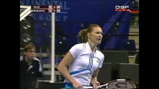 Steffi Graf vs Gabriela Sabatini Exhibition Berlin 2004 2Set partly [upl. by Naget237]