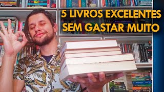 5 LIVROS BONS e BARATOS para o seu MÊS APERTADO 💸 [upl. by Conn]