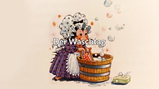 Hörgeschichte  Der Waschatag Kurz Hörbuch für Kinder Vorlesen Gutenacht Geschichte [upl. by Wallas630]