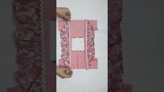 Baby girl frock design 🥰shorts short youtubeshorts babyfrock diy fashion [upl. by Aisats422]