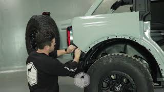 60 Sec HowTo Rear Fender  2021 Ford Bronco  Bronco Nation [upl. by Roman965]