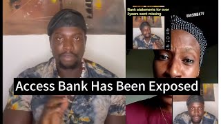 Verydarkblackman Just Exposed Access Bank [upl. by Lejeune]