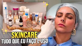 MINHA ROTINA COMPLETA DE SKINCARE 😍4 passos infalíveis [upl. by Einor286]