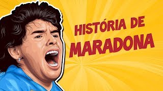 História de DIEGO MARADONA  Da miséria até a glória [upl. by Allerie]