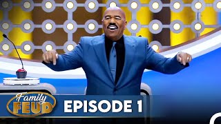 Family Feud South Africa Episode 1 [upl. by Drehcir]