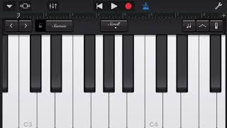 Für Elise on GarageBand iPhone [upl. by Ayotaj]