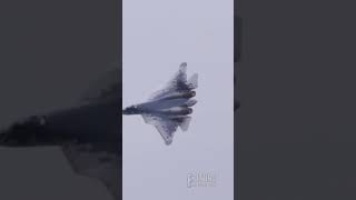 Russian SU57 Fighter Jet Pilot Performs Crazy Maneuvers shorts [upl. by Nine]