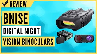 BNISE Digital Night Vision Binoculars Review [upl. by Drofniw453]