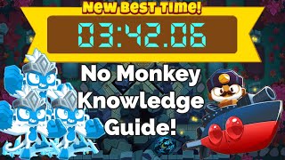 Btd6 Race 309 “Decrypted” in 34206 No Monkey Knowledge Guide [upl. by Ehpotsirhc]