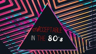 Calvin Harris  Acceptable In The 80s Lyrics [upl. by Gunthar]