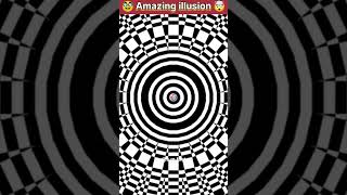 Monochrome Hypnosis 🤯🥸 A Mesmerizing Black and White Illusion illusion trippy shorts [upl. by Onifled]