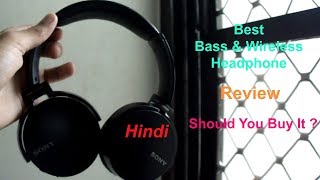 Sony Bluetooth Wireless Headphone MDR XB650BT Review In Hindi  Tech Render [upl. by Ybrad149]