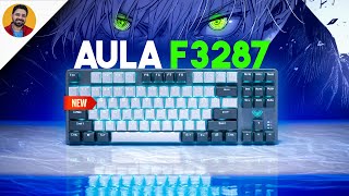 AULA F3287 Wired TKL Mechanical Gaming Keyboard  Best mechanical Keyboard under 2000 in 2024 [upl. by Jaynell642]