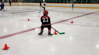 Basic hockey skating drills [upl. by Raleigh]