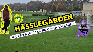 Golf utmaningen Hässlegården Match Del 2 Hål 1018 [upl. by Naillimixam849]