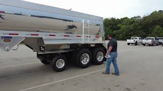 Crows Truck Center Travis Aluminum Dump Trailer [upl. by Ahsart555]