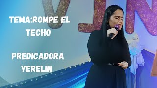 Predicadora Yerelin Bell tema Rompe el techo [upl. by Husha]