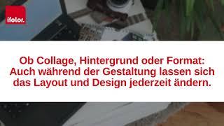 ifolor VideoTutorial Fotokalender online selbst gestalten [upl. by Otter]