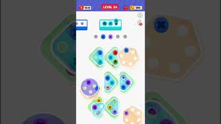 Nuts amp Bolts jam level24 gameplay walkthrough all levels  Mobile Android iOS games [upl. by Arytahs901]