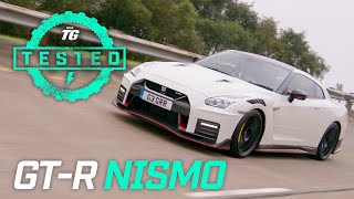 Nissan GTR Nismo Review 060mph 14 Mile Ride Handling amp Performance Test  Top Gear Tested [upl. by Nerradal]