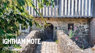 Ightham Mote  One of the OLDEST medieval Houses in England  National Trust  Kent [upl. by Atila616]