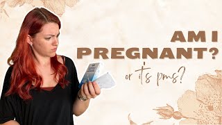 Early Pregnancy Symptoms vs PMS  When To Take A Pregnancy Test [upl. by Aleacem]