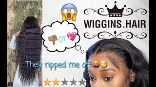 WHAT THEY DONT TELL YOU DEEP LOOSE WAVE Wiggins hair review [upl. by Pasquale]