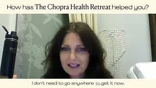 Chopra Health Retreat Testimonial [upl. by Enilorak]