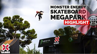 Monster Energy Skateboard MegaPark HIGHLIGHTS  X Games 2022 [upl. by Morse]