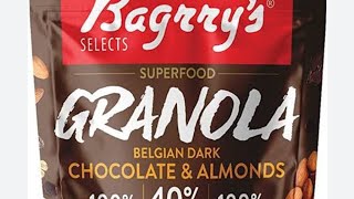 Muesli Baggery Granola Belgian Dark Chocolate with Almonds [upl. by Ahsemrac433]