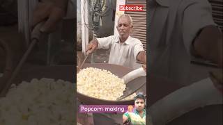 Uncle selling popcorn on street  popcorn making  popcorn shorts ytshortsindia butterpopcorn [upl. by Ennaerb]