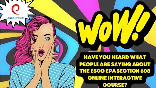 🚀 Unleash Your Coolness with ESCO EPA 608 Online Training 20 🚀 [upl. by Meekar]