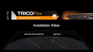 TRICO Flex FL Installation Video  Pinch Tab B Adaptor [upl. by Carolynne]