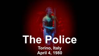 The Police Torino Italy quot Palasportquot 441980 FULL AUDIO SHOW [upl. by Atinnek641]