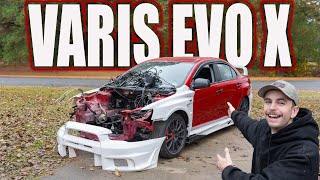 Fitting the VARIS Body Kit on the Evo X [upl. by Yuji515]