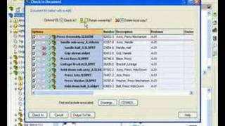Checking in an Assembly  SOLIDWORKS PDMWorks Tutorial [upl. by Valene]