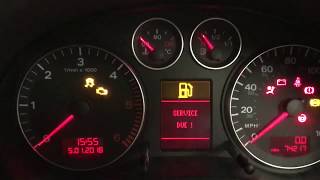 How To Reset 20032014 Audi A3 Service Due Inspection Oil Light [upl. by Schacker64]