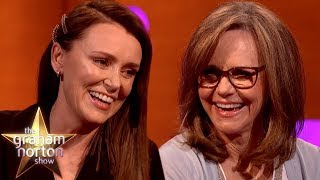 Sally Field Fangirls Over Keeley Hawes In The Bodyguard  The Graham Norton Show [upl. by Kuebbing617]