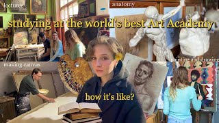 Studying at the world’s best Art Academy  how its likeRepin Academy VLOG 4K [upl. by Hedvig]