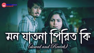 Ei Mon Jatona Pirit Ki Tui Amare Shikhayli💔  Slowed amp Reverb  মন যাতনা পিরিত কি bangla sad song [upl. by Nwahsyt]